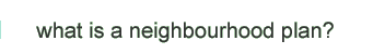 What is a Neighbourhood Plan